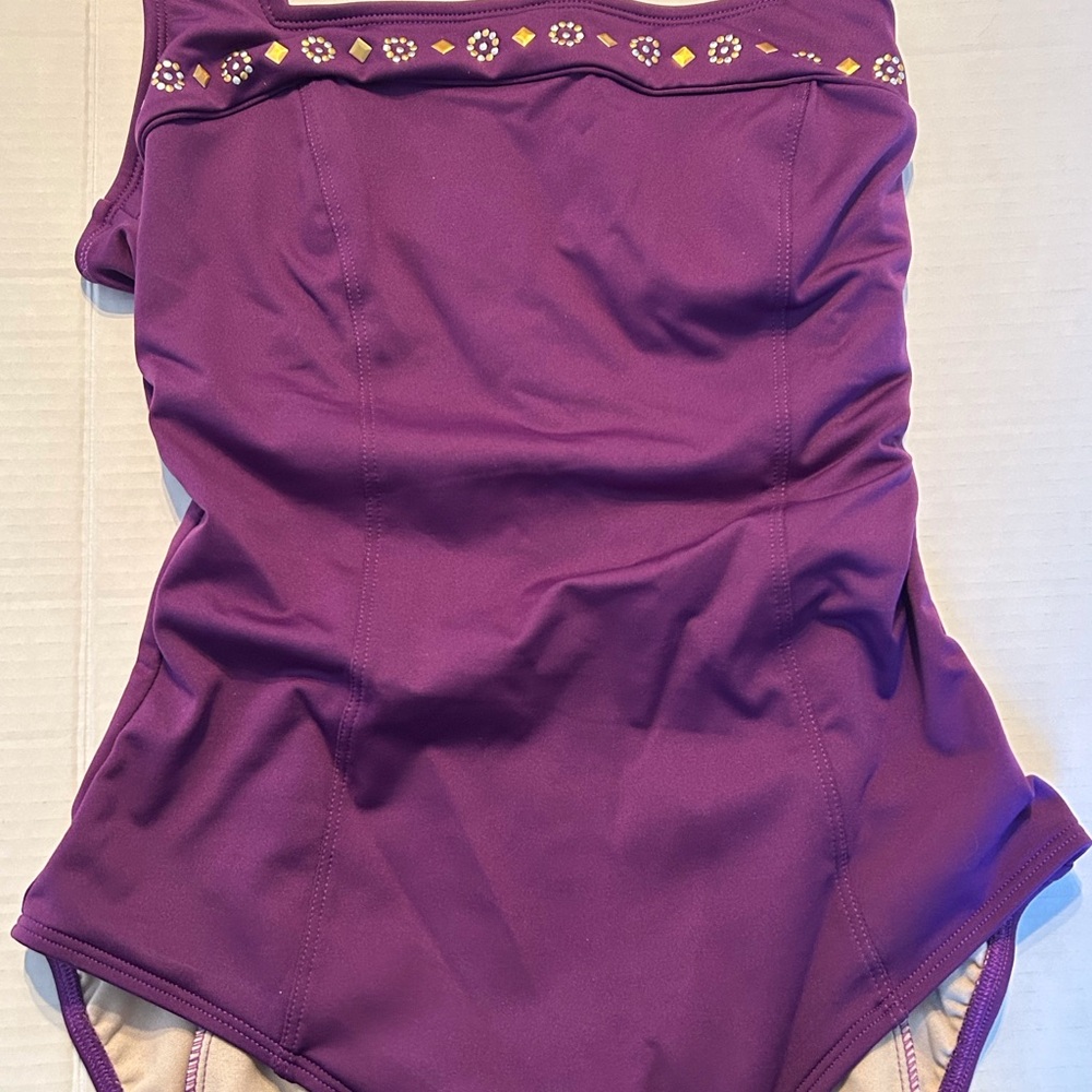 Purple Women's One Piece Swimsuit